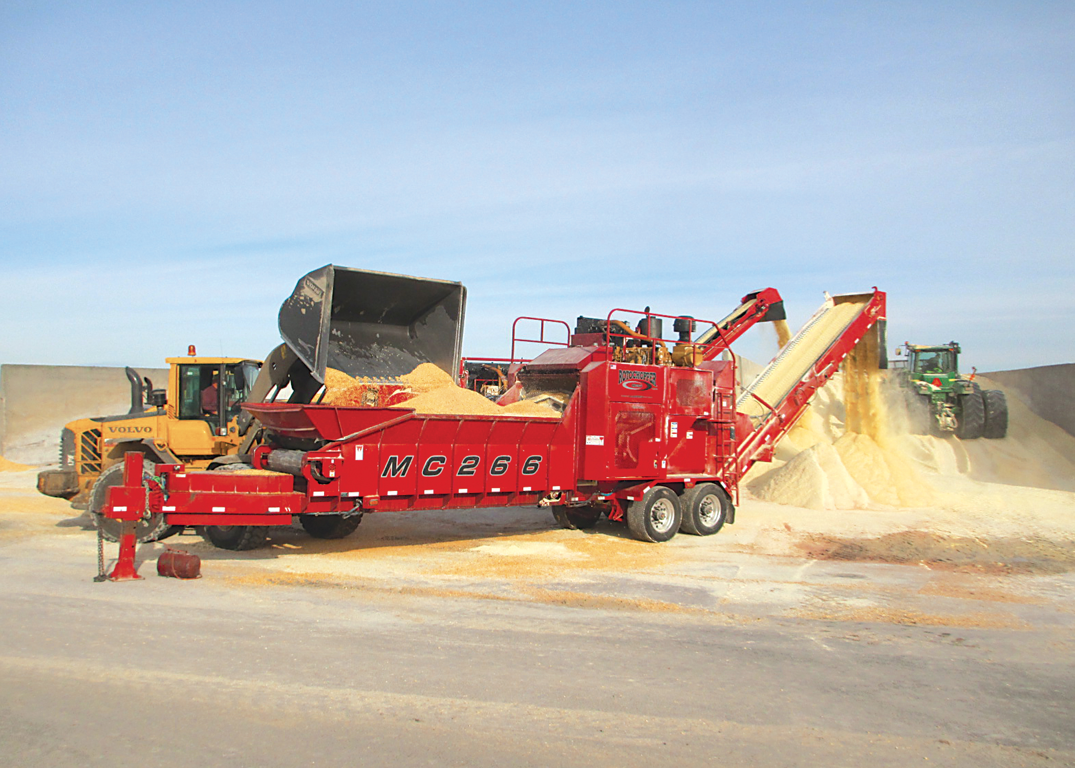 mc-266 grinding shell corn