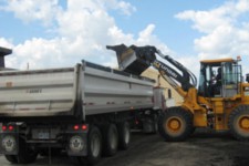 Loading RAS for Delivery to a Hot Mix Asphalt Plant.