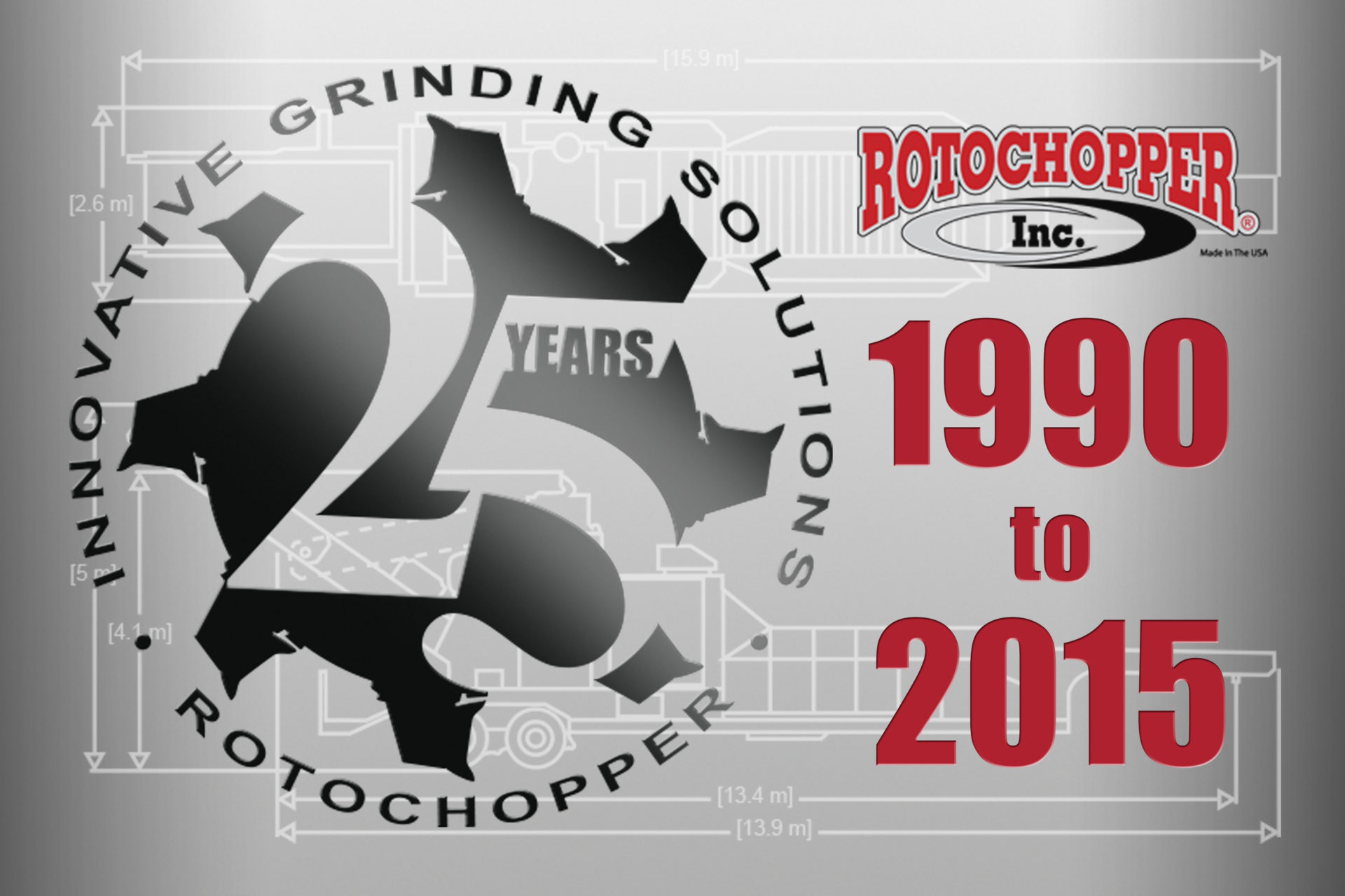 rotochopper 25 year 1990 to 2015