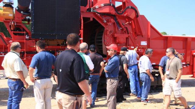 demo day 2013 b66 open grinding chamber