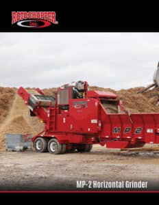 rotochopper mp-2 horizontal grinder brochure cover 2024