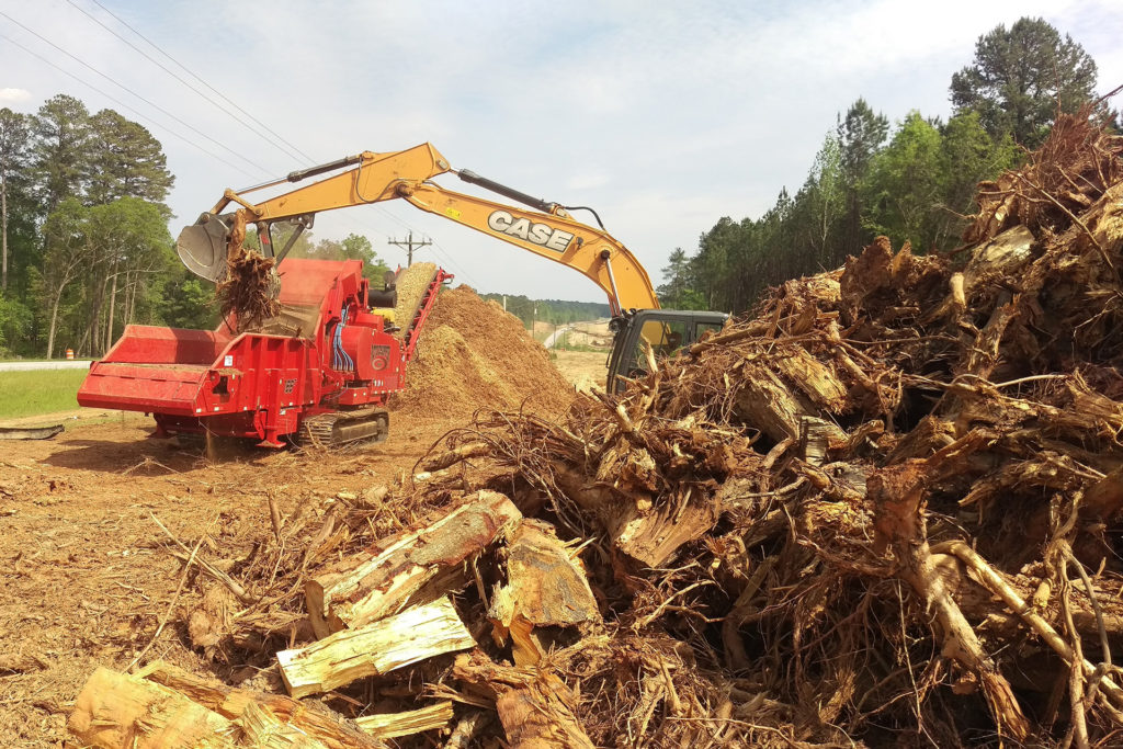 b-66 track landclearing