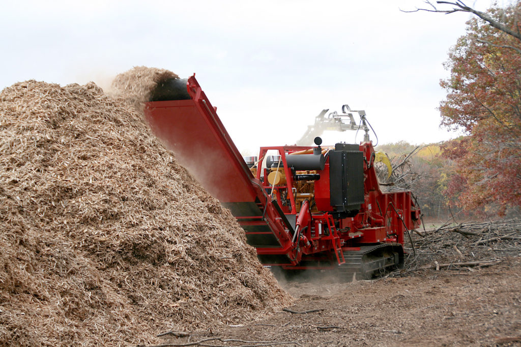 b66 track diesel grinder forestry slash land clearing