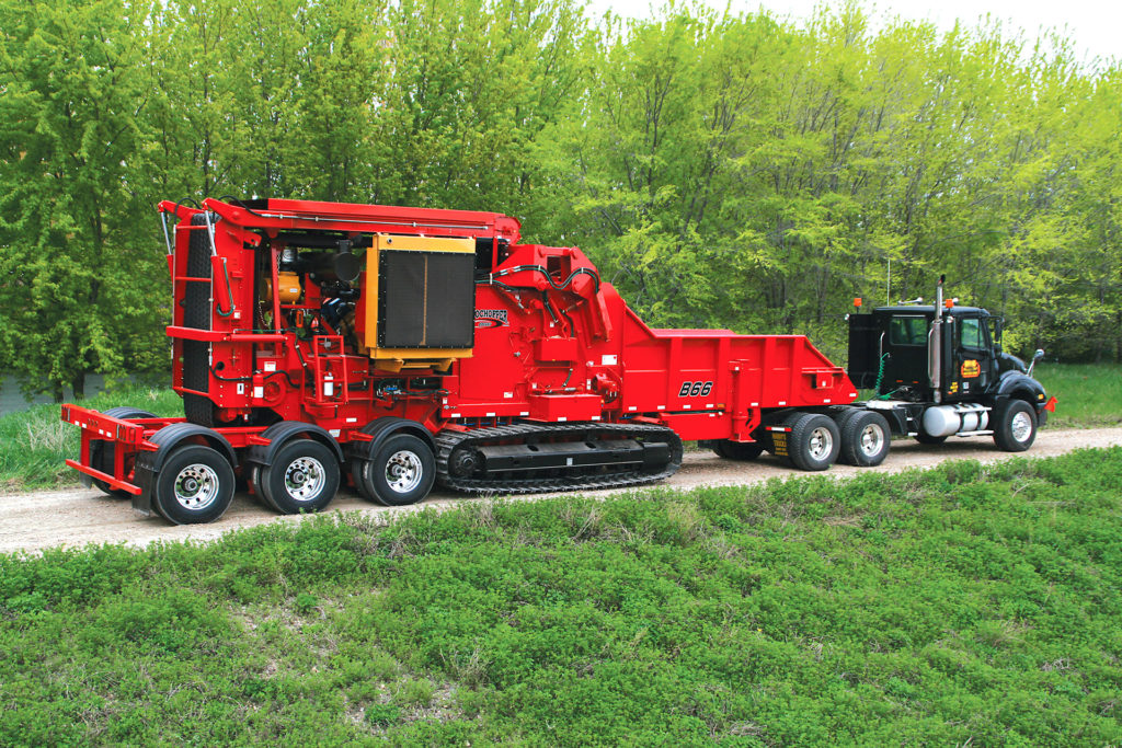 b66 crawler tracks & dolly system semi