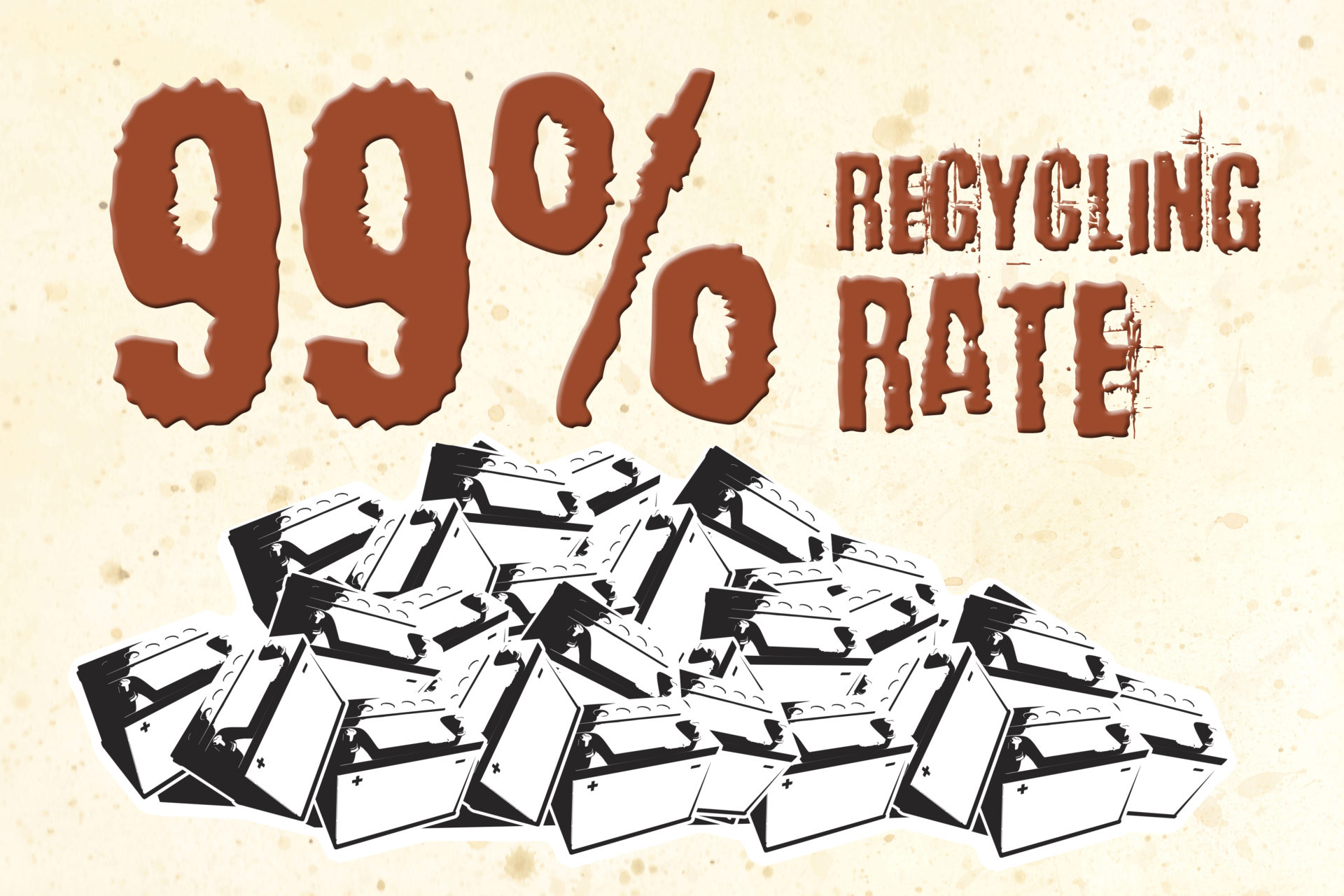 battery recycling 99 percent