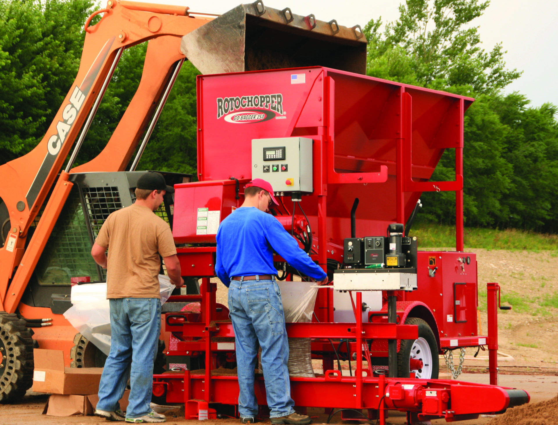 gb250hp mobile bagger