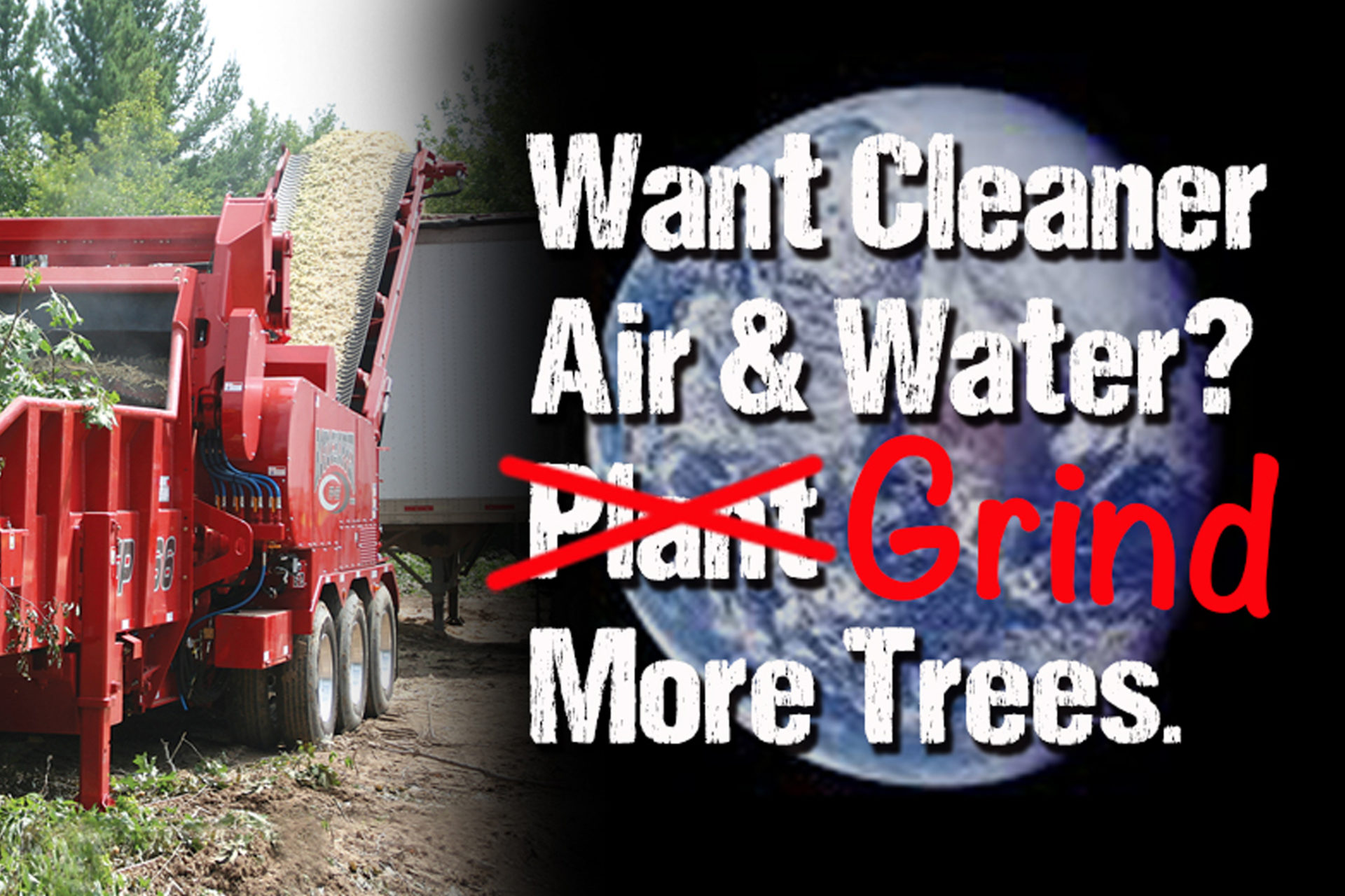 grind more trees cleaner water