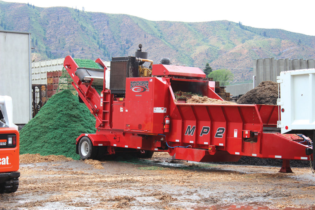 mp2 chips green mulch