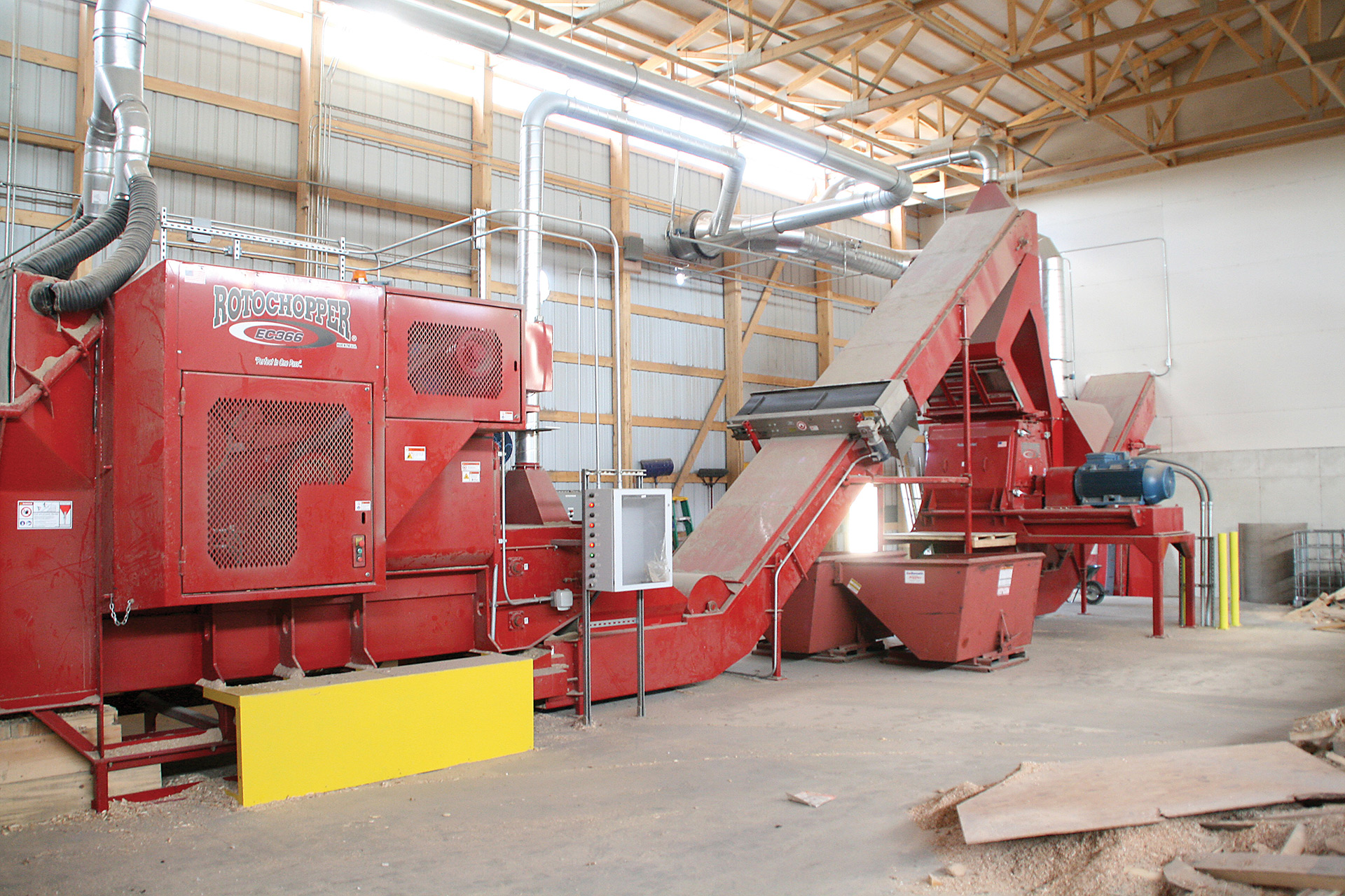 multi stage grinding system ec366 rmt hammermill