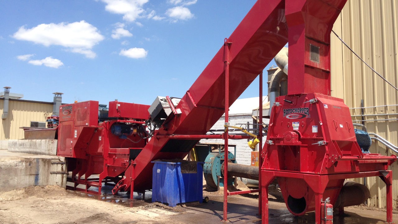 multi stage grinding system rmt hammermill ec366 side view