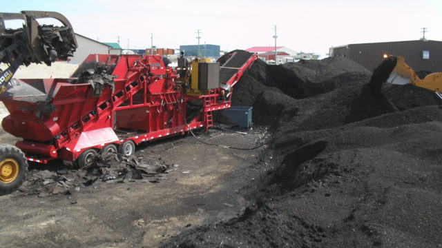 rg1 asphalt shingle grinder