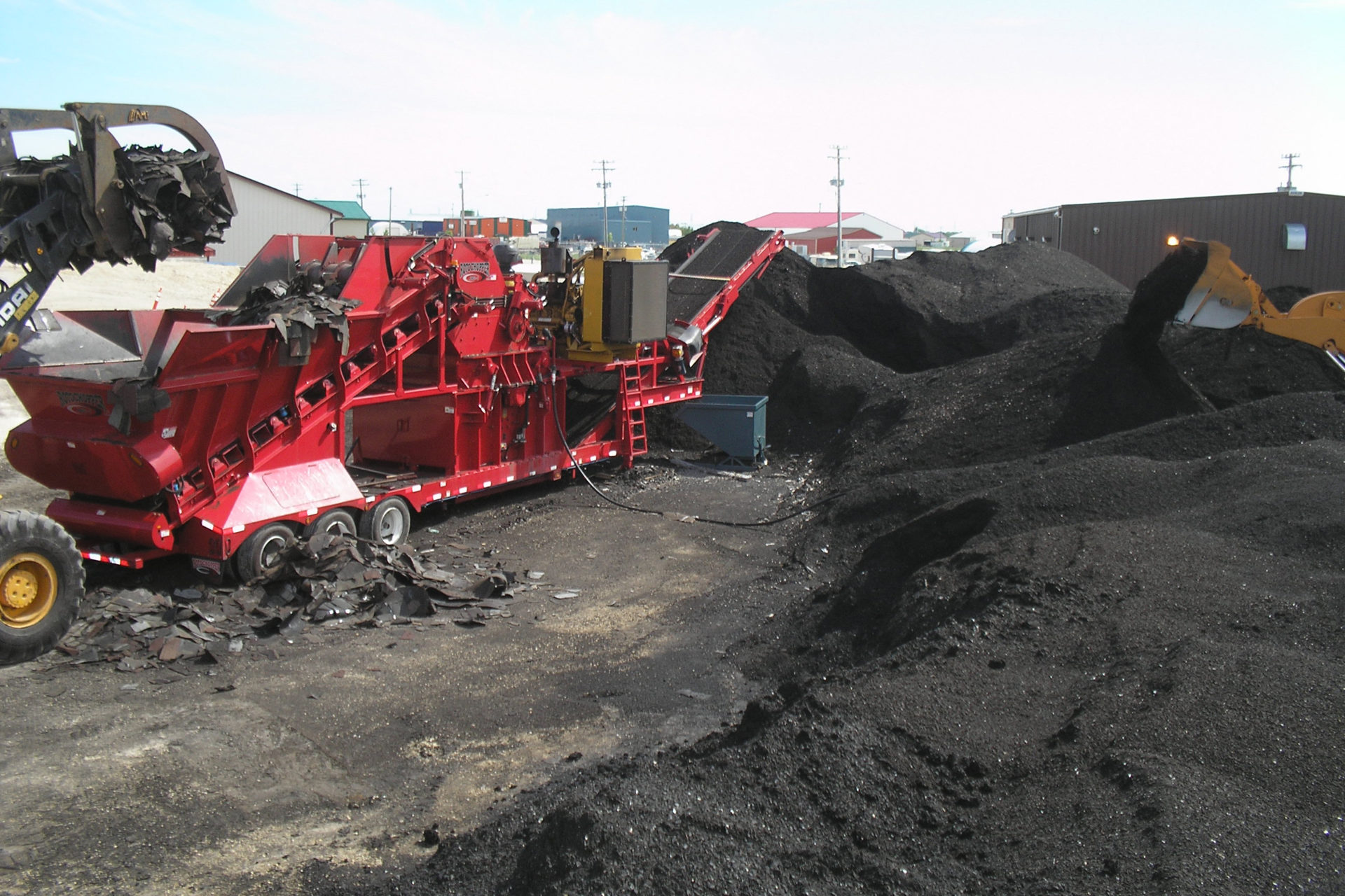 rg1 asphalt shingle grinder