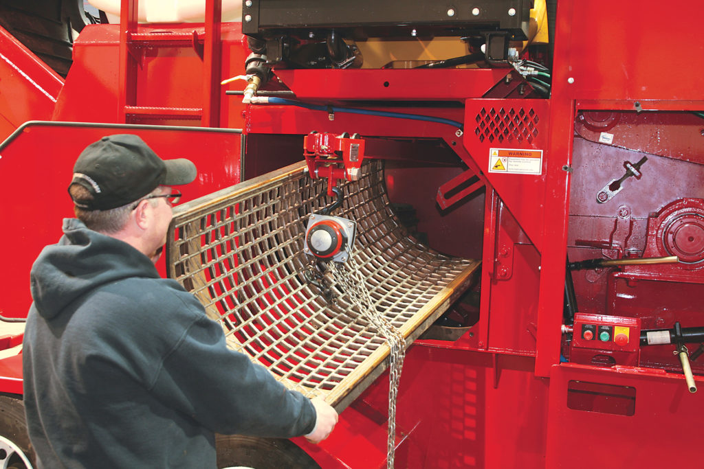 rotochopper mp2 screen change system