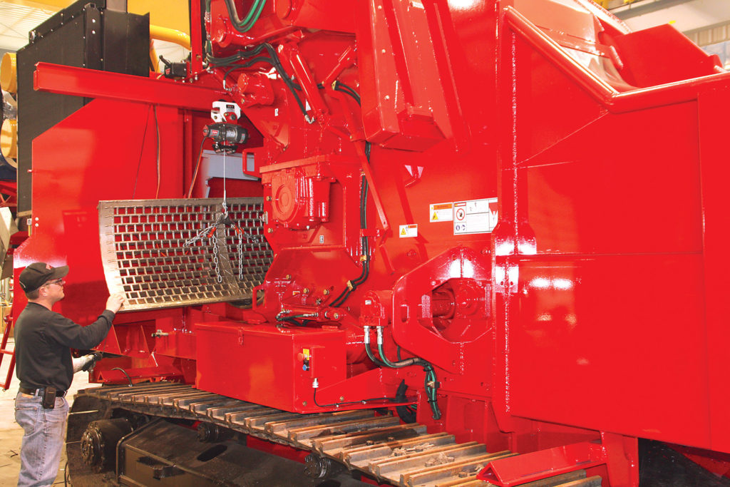 rotochopper b66 fp66 screen change system