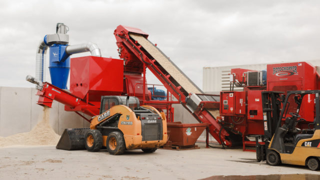 ec266 rmt hammermill demo day 2018 animal bedding