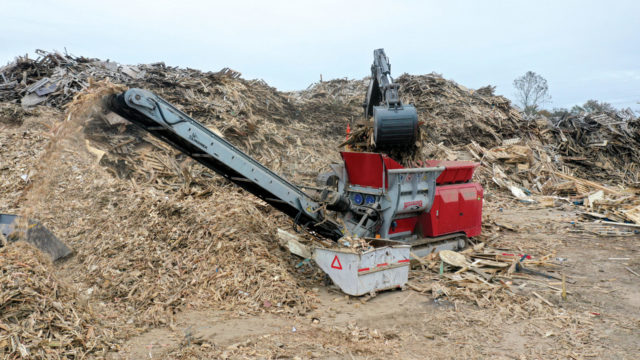 75 dk shredder novem waste pallet