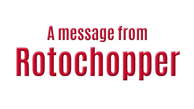message from Rotochopper