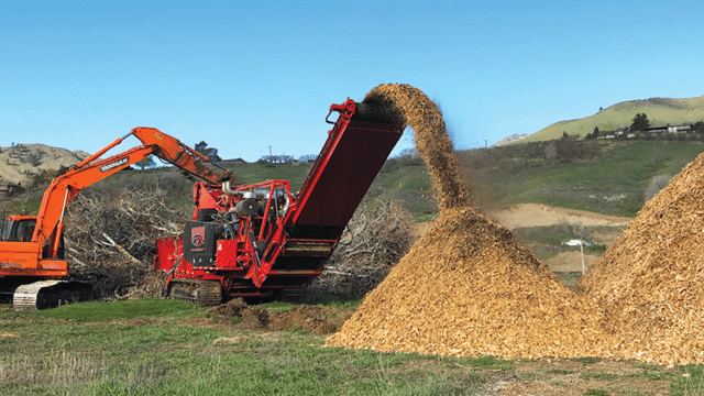 rotochopper b66l horizontal grinder orchard recycling grinding