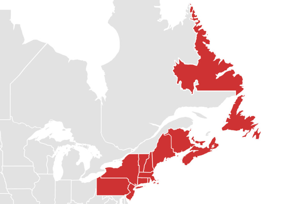 Rotochopper northeast sales territory map