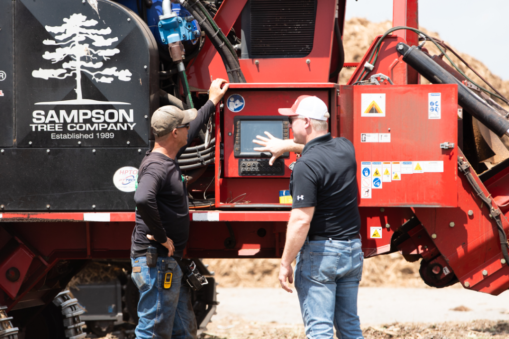 sampson tree service rotochopper b-66l andy southeast