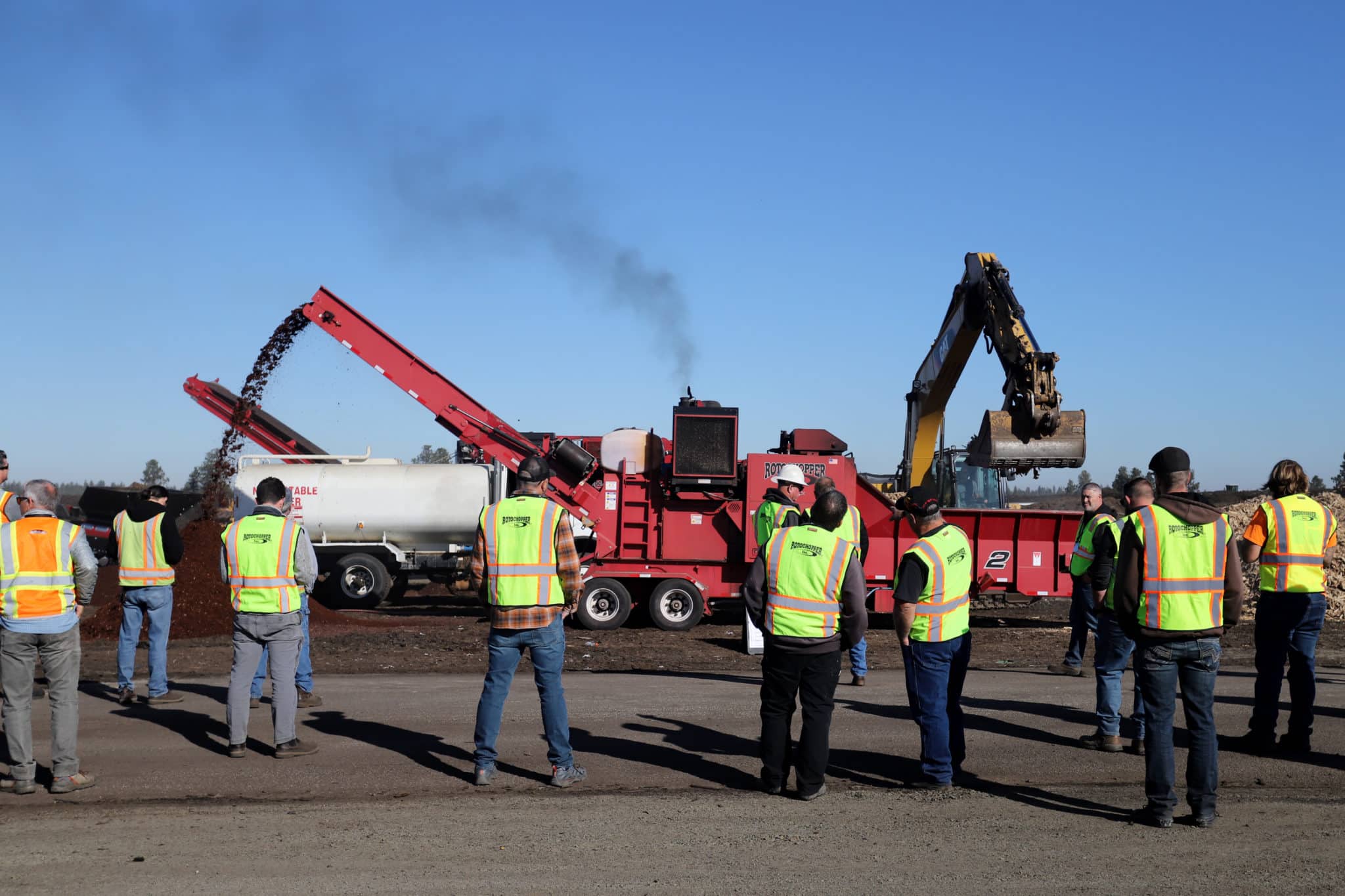 mp-2 horizontal grinder west coast field day 2022