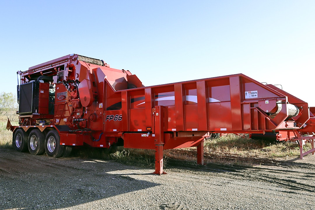 new rotochopper fp66 horizontal grinder for sale