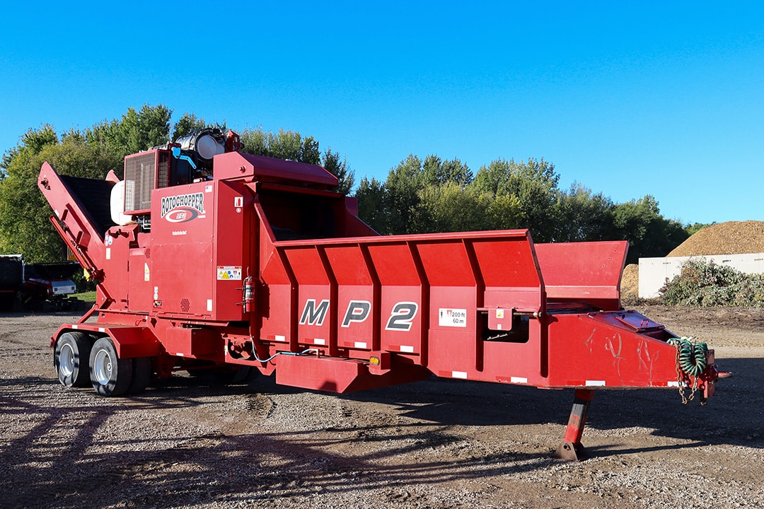 used rotochopper mp2 horizontal grinder for sale