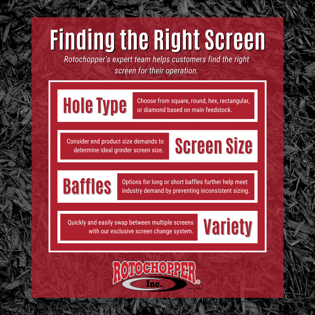 finding the right screen for your operation