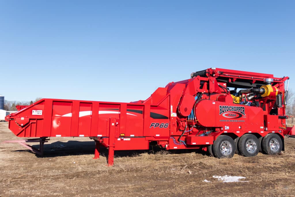 new 2024 rotochopper fp66 horizontal grinder for sale