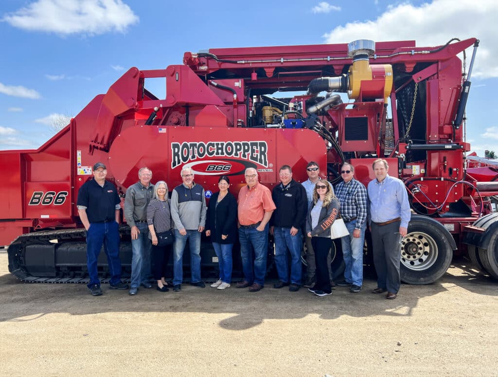 rotochopper building community stearns co commissioner visit