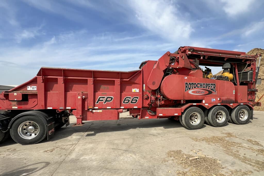 Used Rotochopper FP-66 horizontal grinder 15-2774 for sale