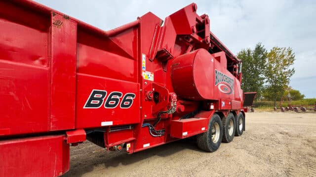 used 2007 rotochopper b-66 horizontal grinder for sale