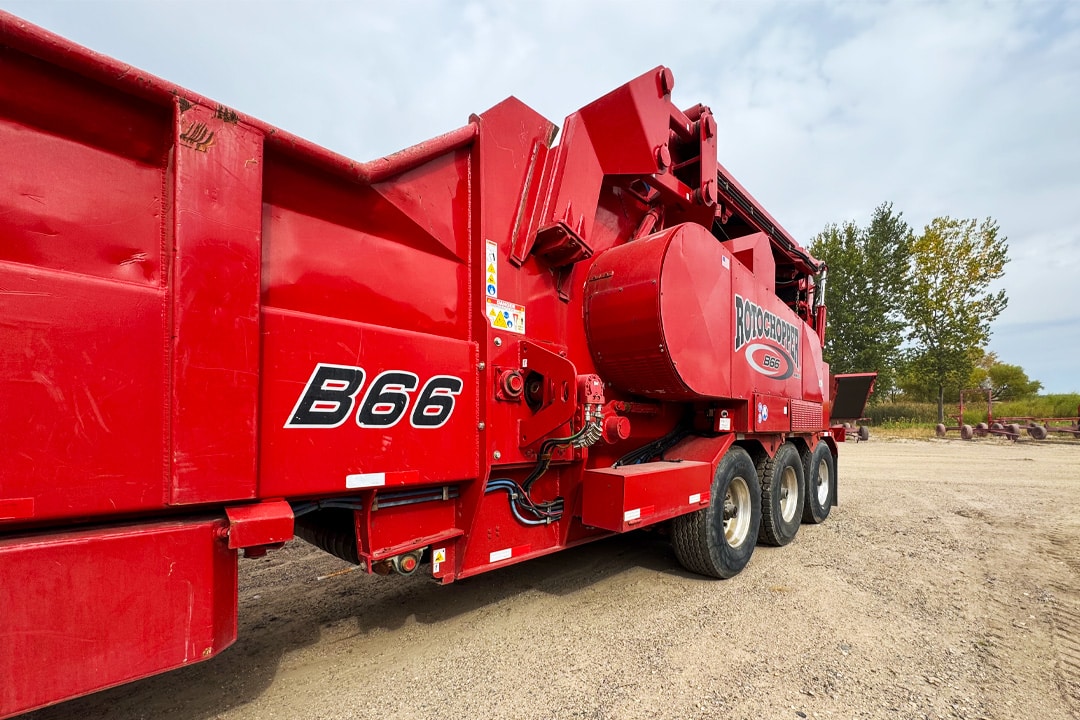 used 2007 rotochopper b-66 horizontal grinder for sale