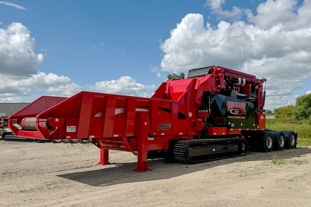 new rotochopper b-66l horizontal grinder