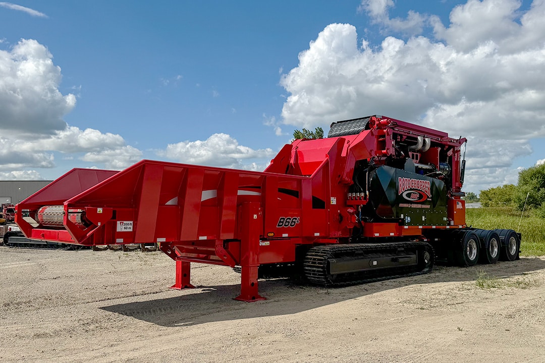 new rotochopper b-66l horizontal grinder