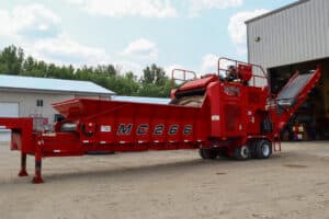 Used Rotochopper MC266 for sale with trailer mount