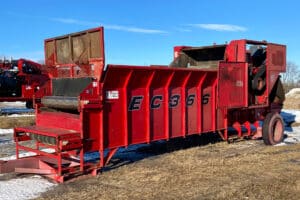 A Rotochopper EC-366 machine.