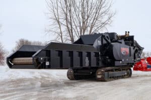 A black rotochopper L II TT machine.